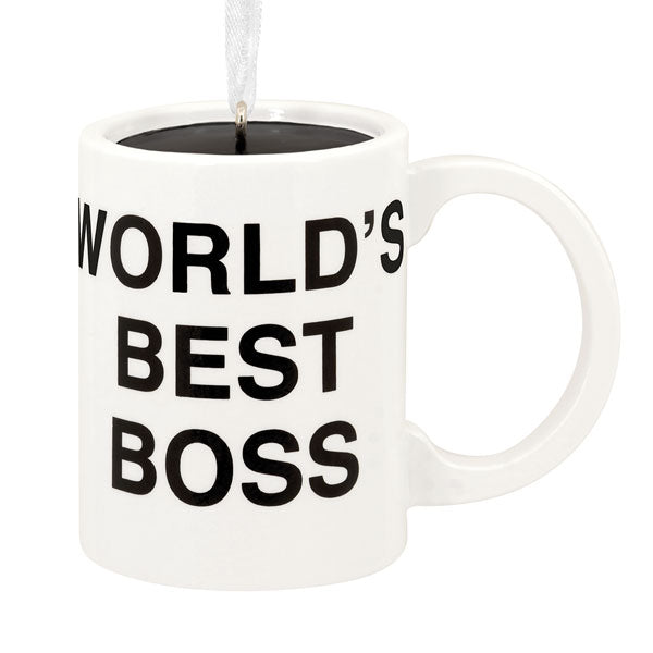 Resin The Office Coffee Mug Ornament