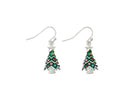 Trimmed Christmas Tree - Earrings - Gift Shoppe >> Jewelry >> Earrings - by Periwinkle By Barlow