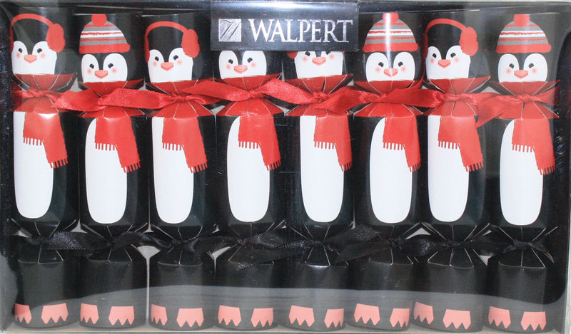 8 Count Penguin Crackers - 6.5 inch - The Country Christmas Loft